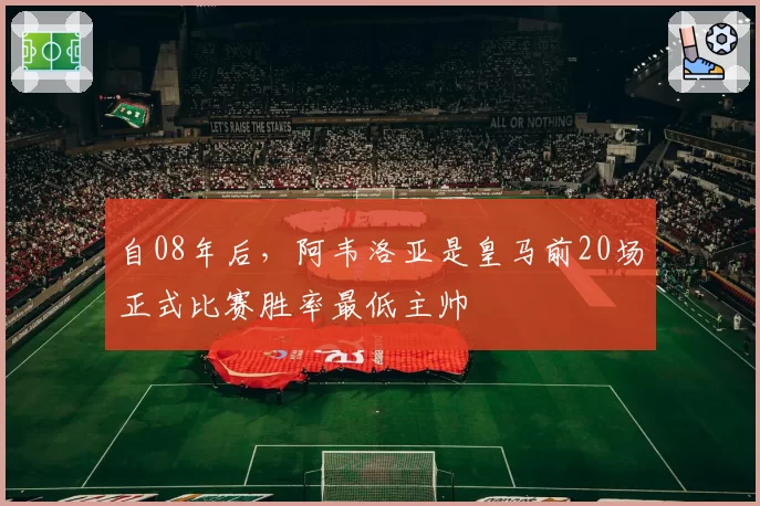 自08年后，阿韦洛亚是皇马前20场正式比赛胜率最低主帅